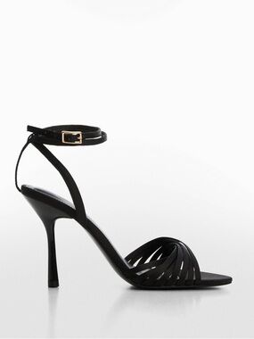 Mango Stappy Heeled Sandals size 38